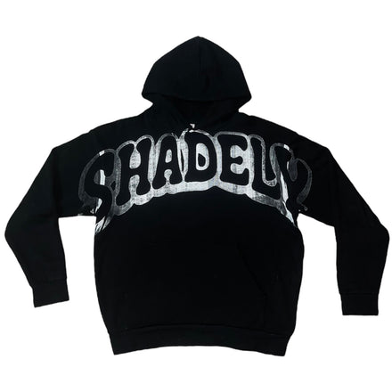 Shadely Painters Print Black Hooded Sweatshirt