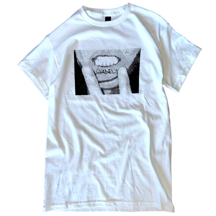 Shadely Lips Tee - White